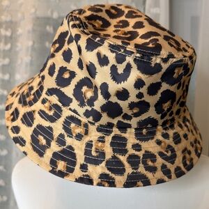 Loeffler Randall Black Bucket Hat